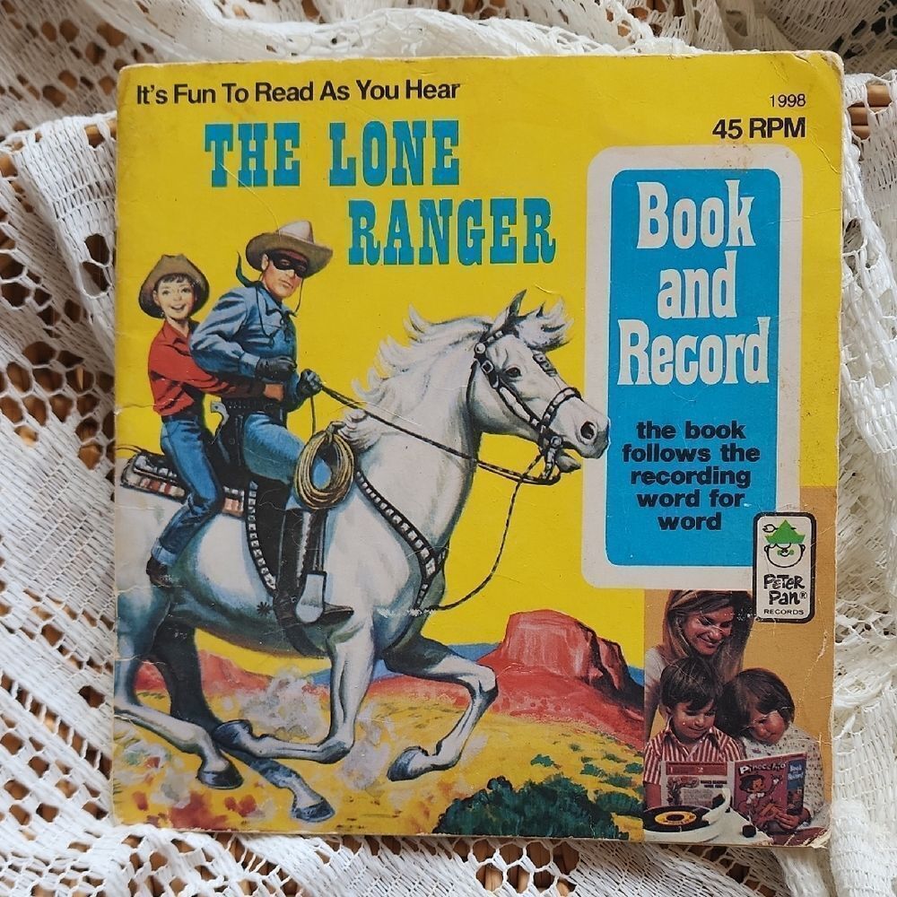 The Lone Ranger Book and Record